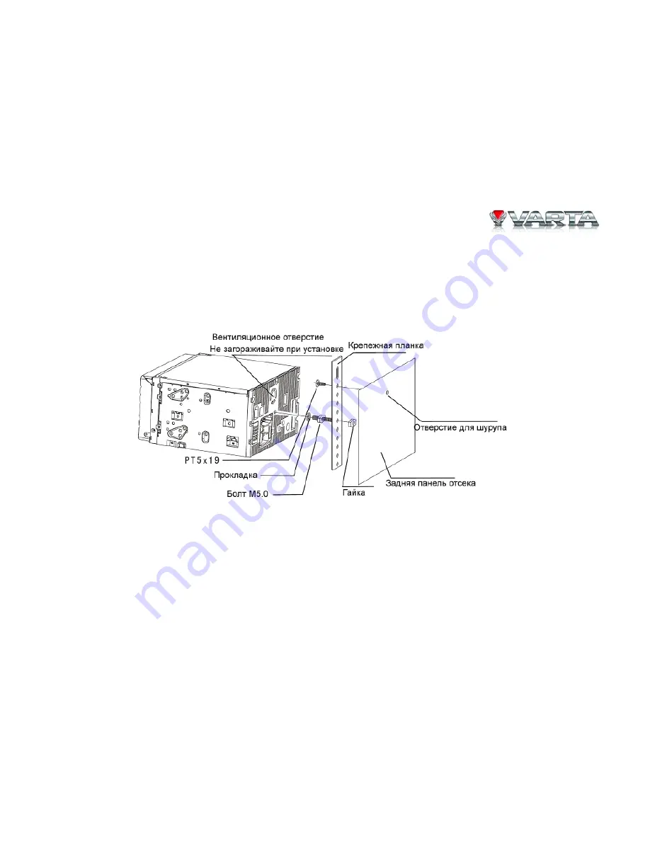 Varta V-AVM711D Скачать руководство пользователя страница 68