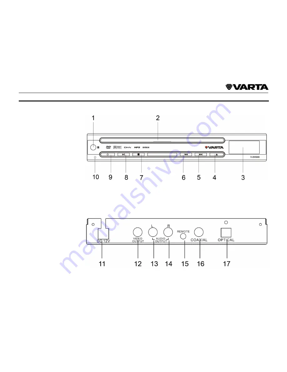 Varta V-DV05D Instruction Manual Download Page 7