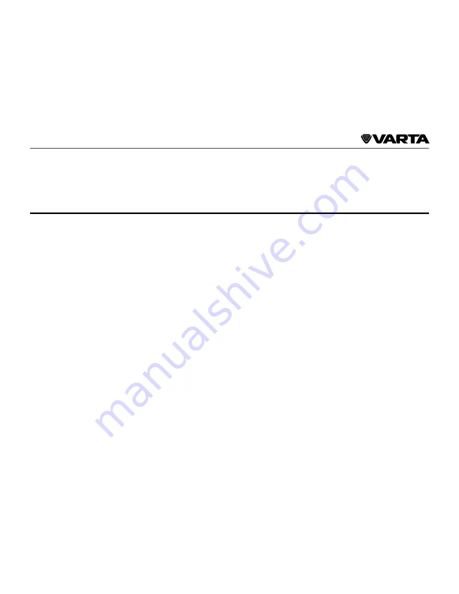 Varta V-DV05D Instruction Manual Download Page 22