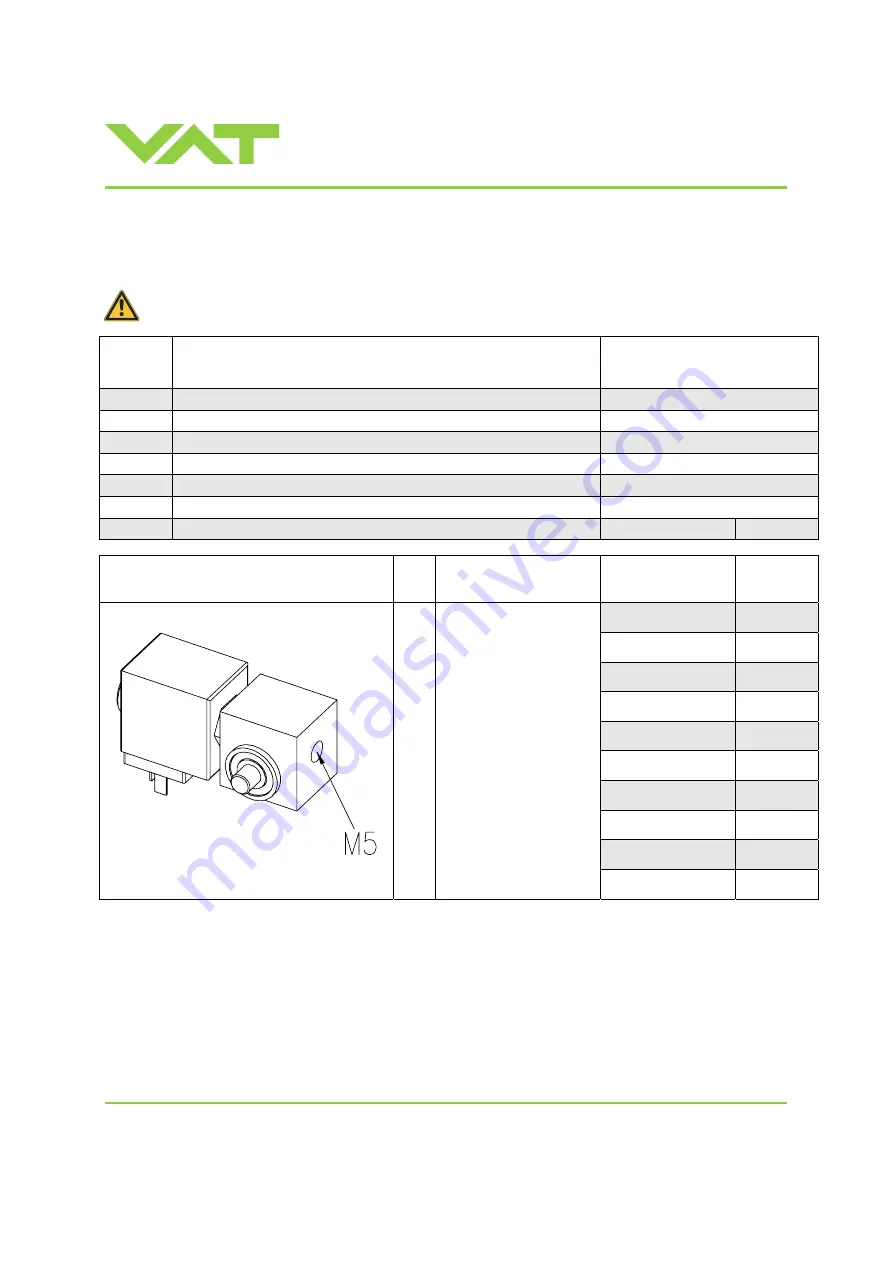 VAT 29 Series Installation, Operating,  & Maintenance Instructions Download Page 12