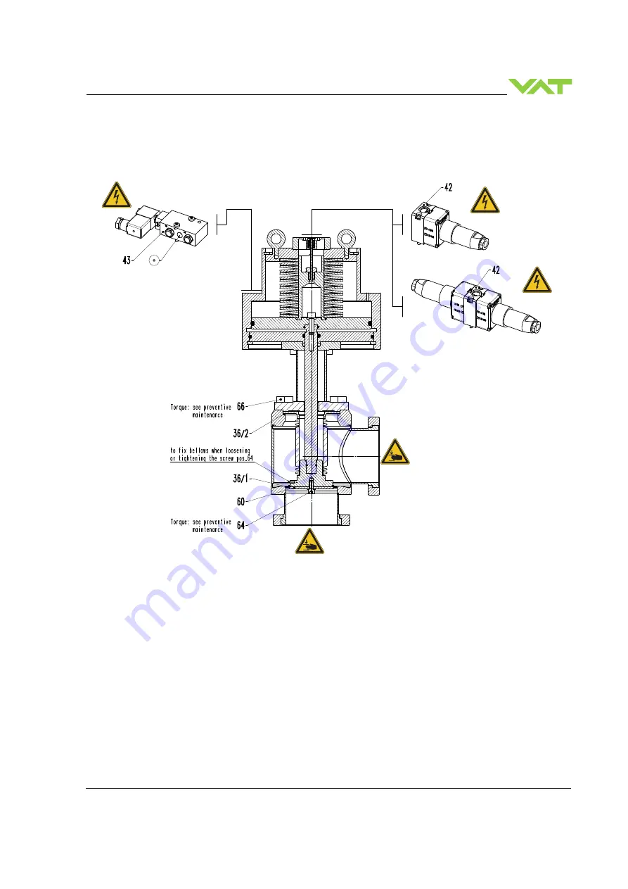 VAT 570 Series Installation, Operating,  & Maintenance Instructions Download Page 25