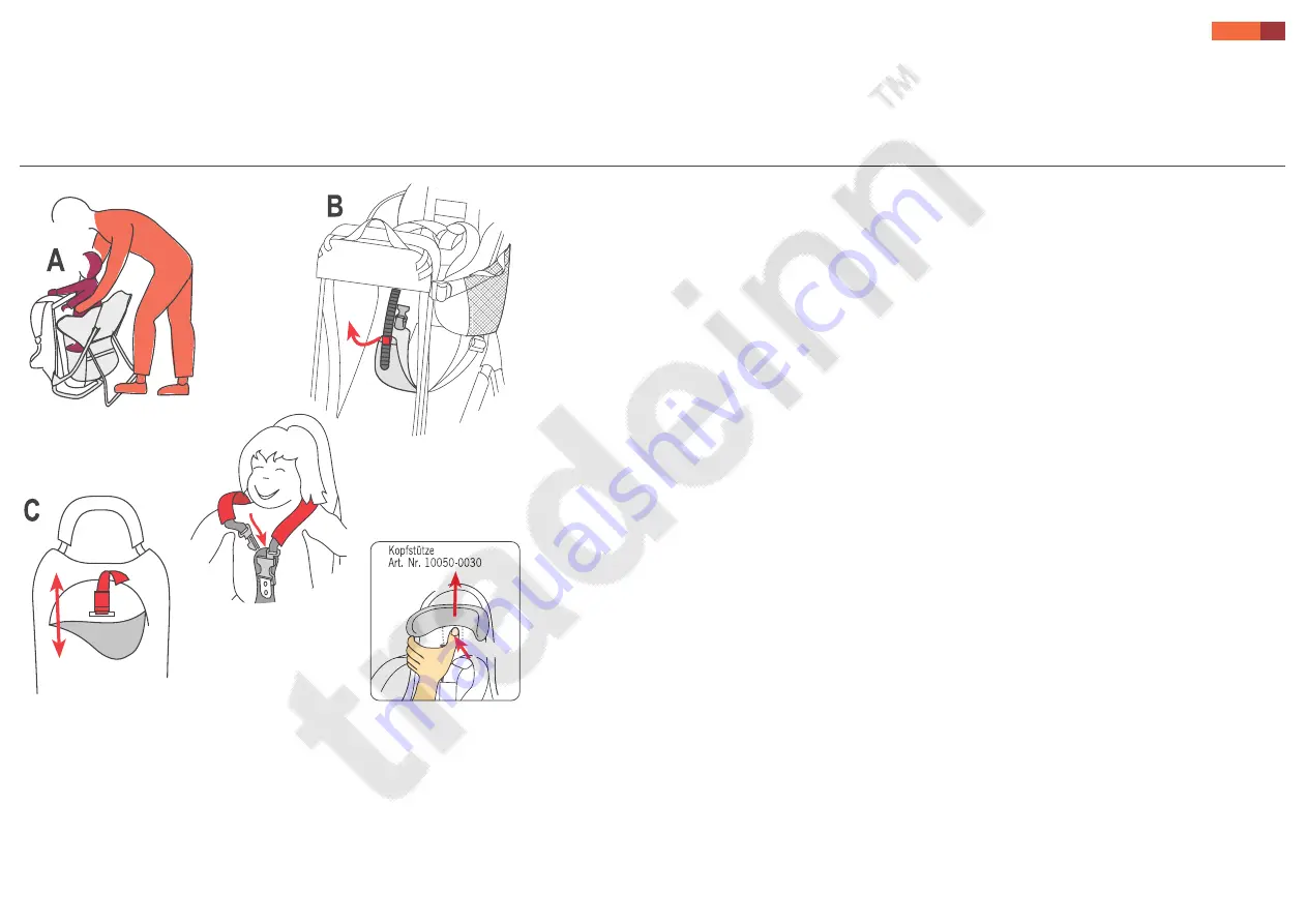 Vaude Jolly Comfort I Manual Download Page 4