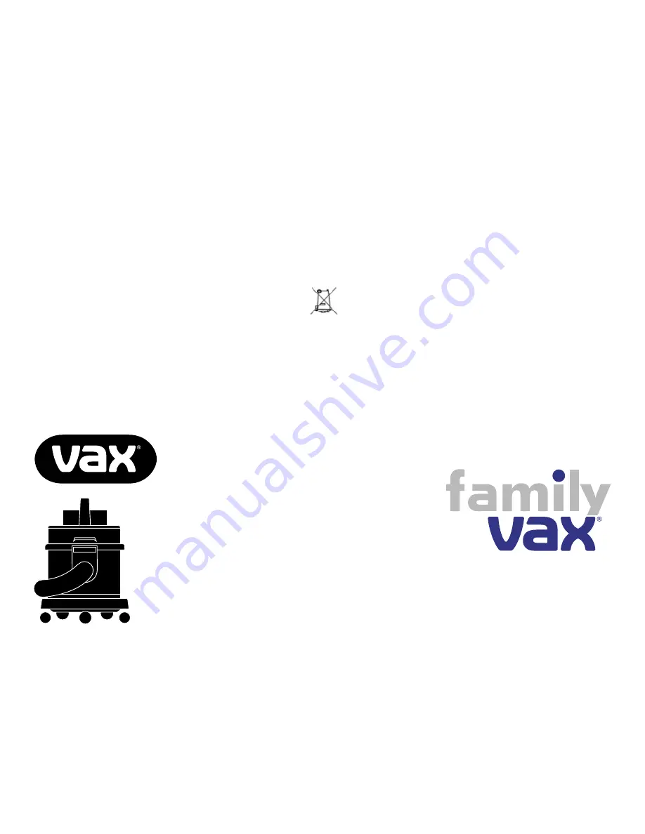 Vax familyVAX 6155 Скачать руководство пользователя страница 1