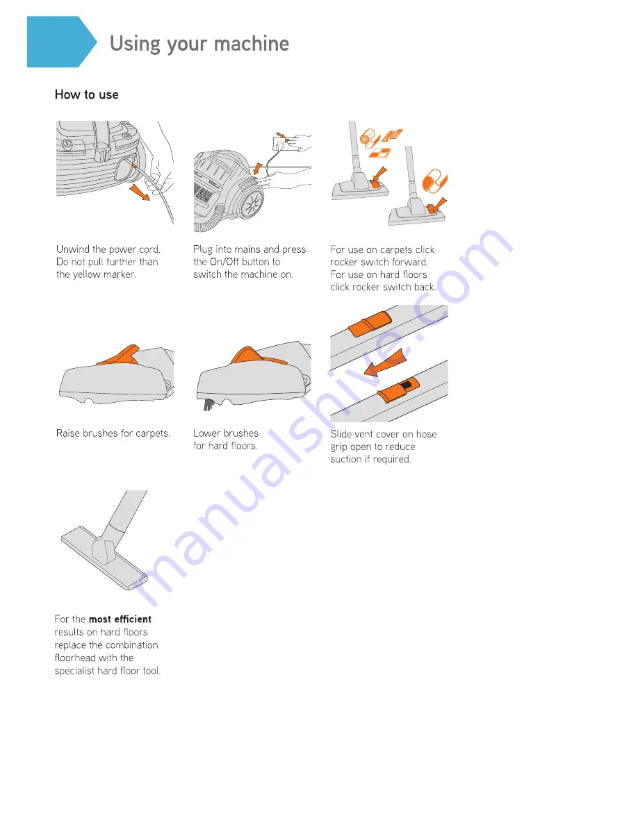 Vax Mach Zen Pet C85-MZ-Pe Скачать руководство пользователя страница 8