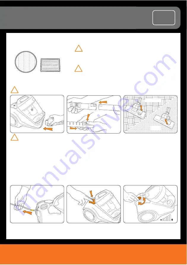 Vax POWER 6 C89-P6 Series Скачать руководство пользователя страница 8