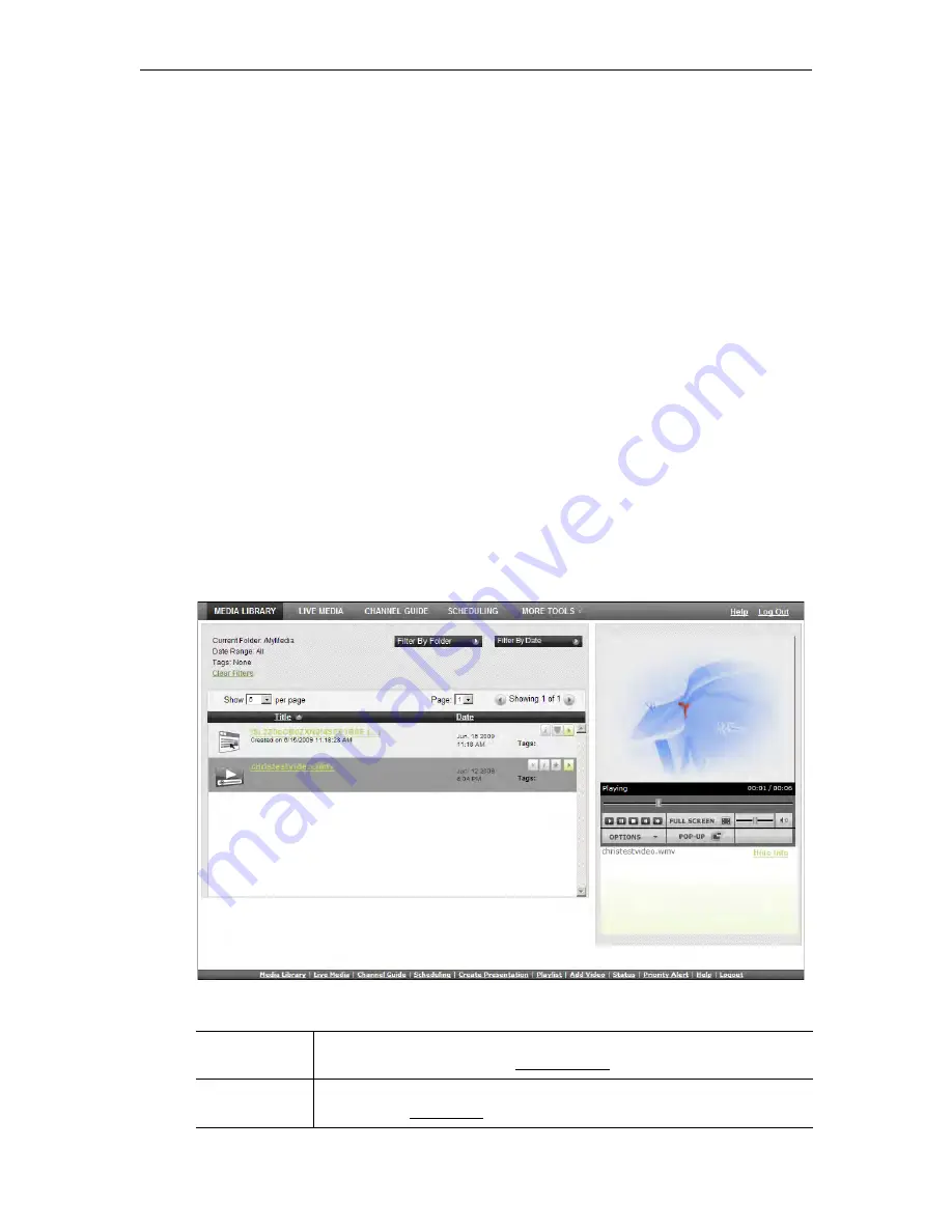 VBrick Systems ENTERPRISE MEDIA SYSTEM V5.0 User Manual Download Page 10