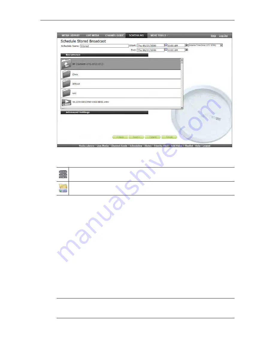 VBrick Systems ENTERPRISE MEDIA SYSTEM V5.0 User Manual Download Page 43