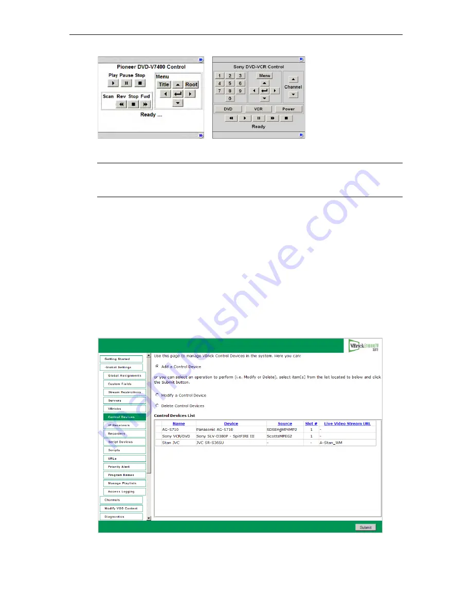 VBrick Systems ETHERNETV 4410-0118-0009 Admin Manual Download Page 60