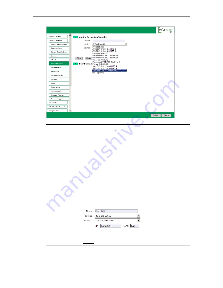 VBrick Systems ETHERNETV 4410-0118-0009 Admin Manual Download Page 61