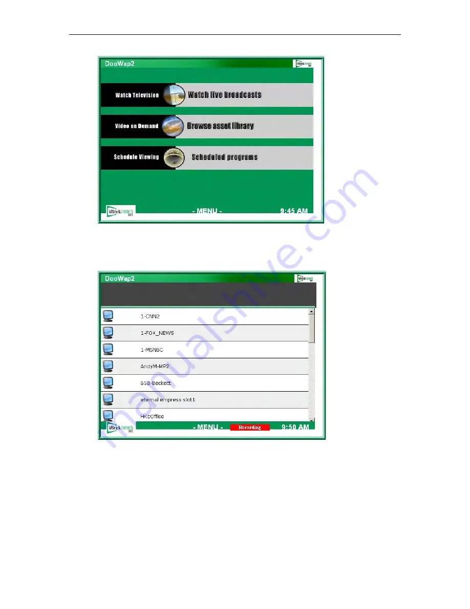 VBrick Systems ETHERNETV 4410-0118-0009 Admin Manual Download Page 169