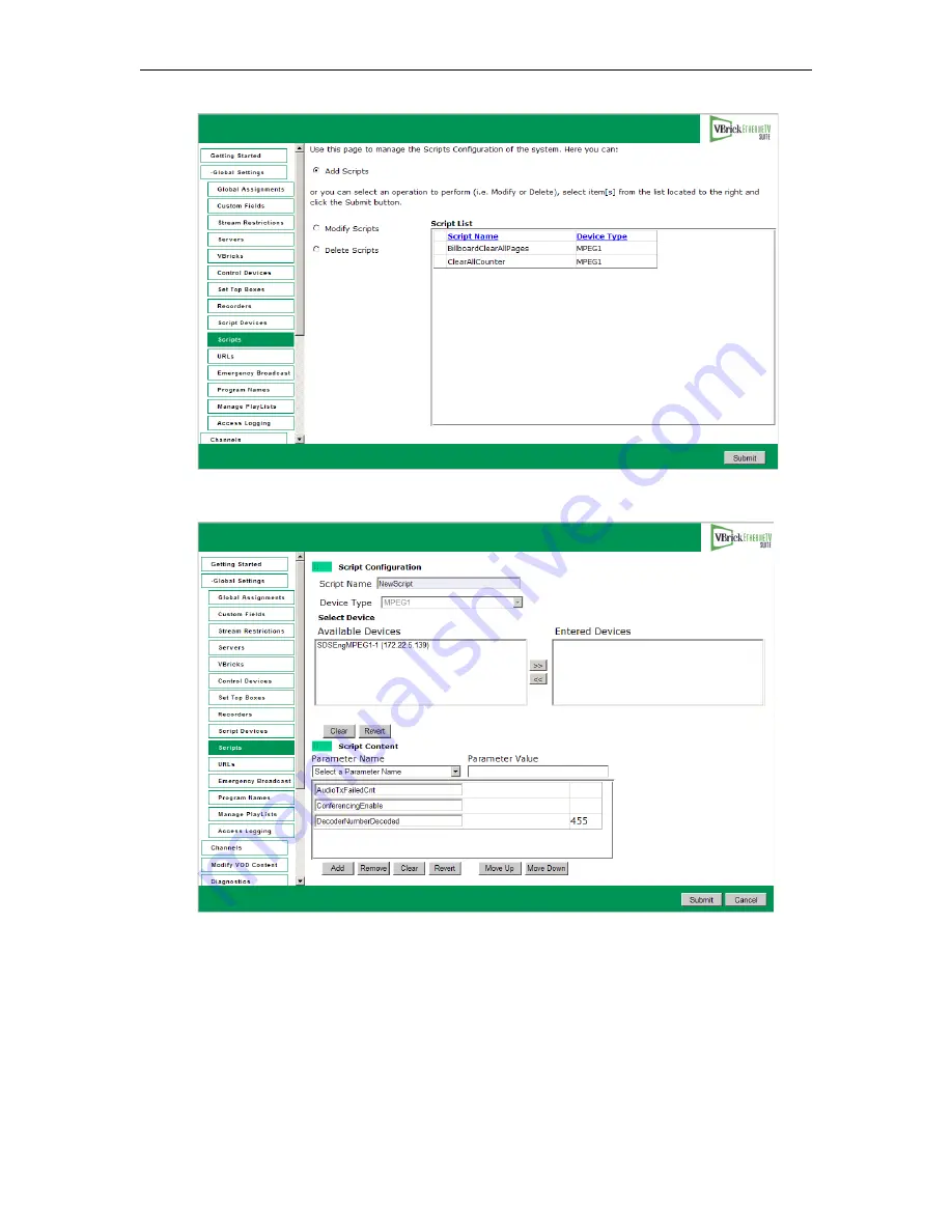 VBrick Systems EtherneTV v4.2.1 Portal Server Admin Manual Download Page 63