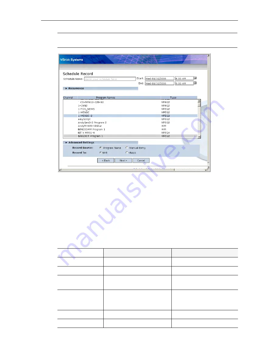 VBrick Systems Portal Server ETV v4.1 Admin Manual Download Page 113