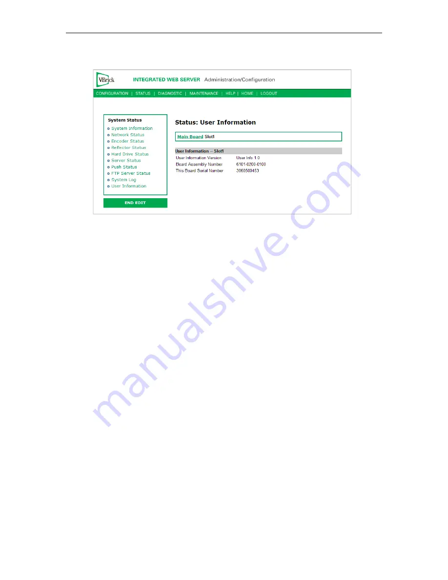 VBrick Systems VB4000 Series Admin Manual Download Page 121