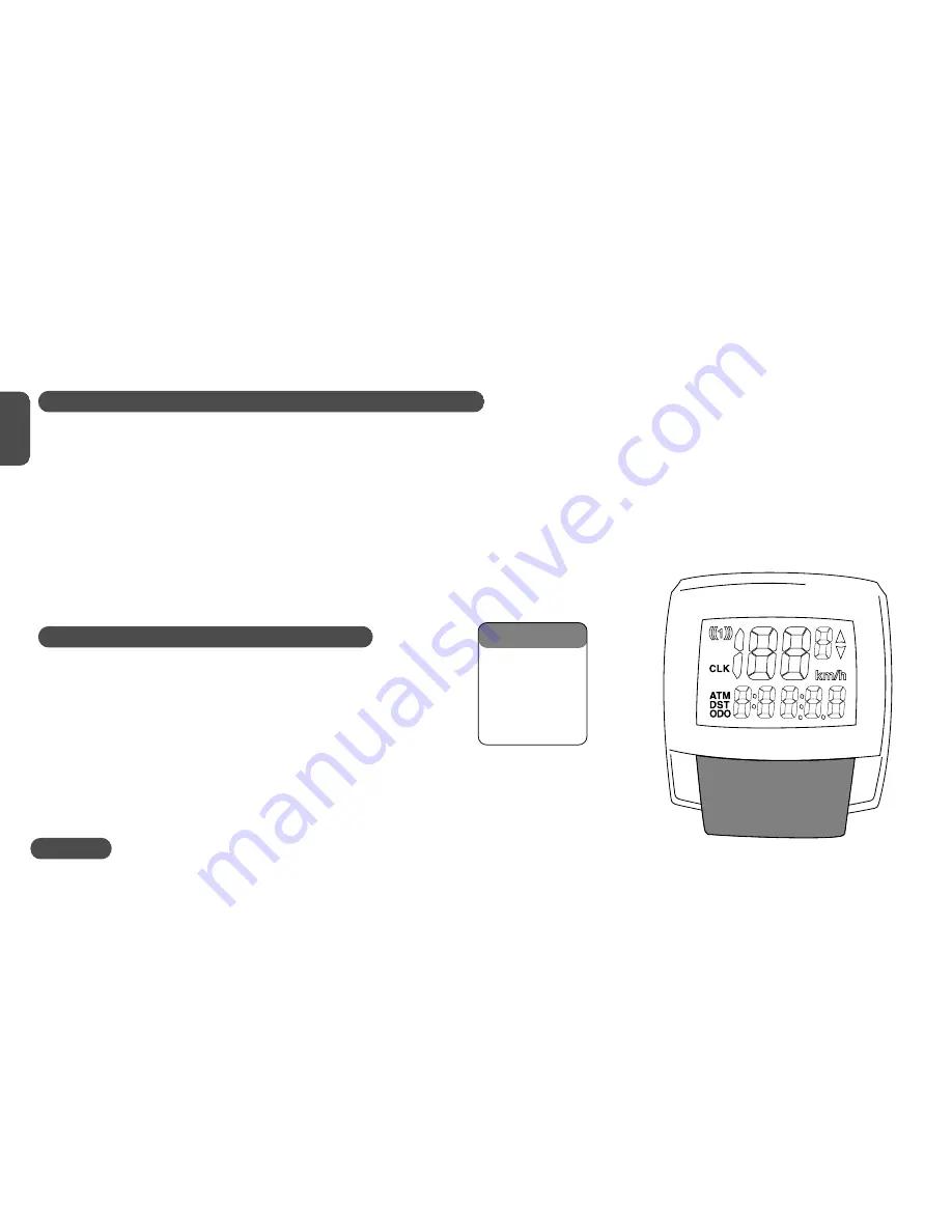 VDO Cyclecomputing Cytec C05+ Instruction Manual Download Page 9