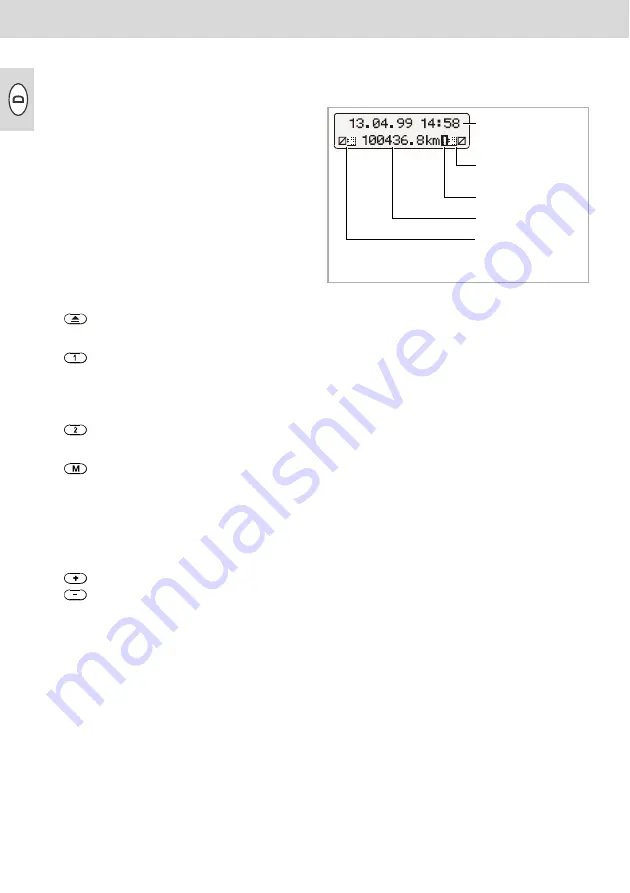 VDO MODULAR TACHOGRAPH MTCO 1324 Скачать руководство пользователя страница 8