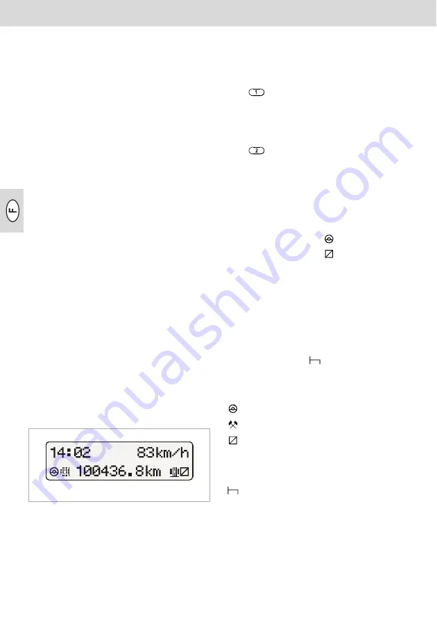 VDO MODULAR TACHOGRAPH MTCO 1324 Operating Instructions Manual Download Page 46