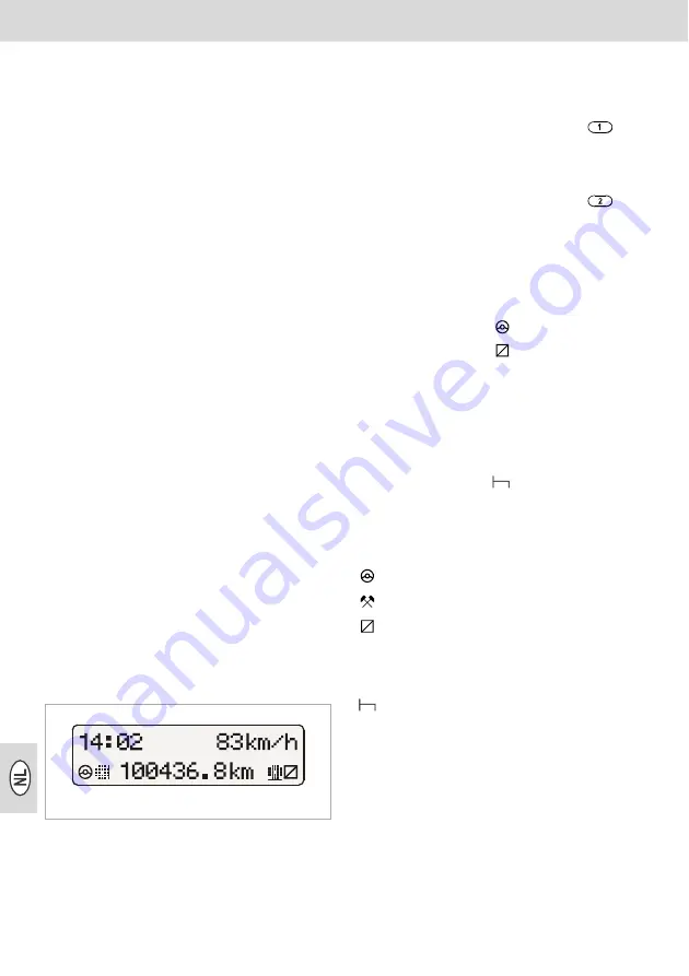 VDO MODULAR TACHOGRAPH MTCO 1324 Скачать руководство пользователя страница 118