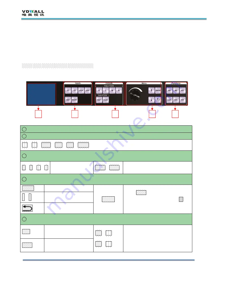 Vdwall LVP609 Series Quick User Manual Download Page 1