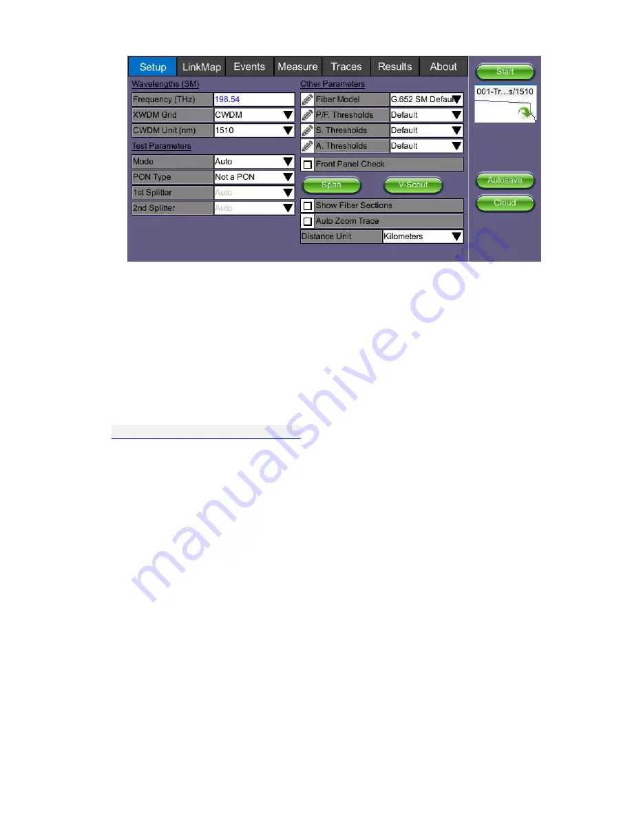 VeEX FX150 User Manual Download Page 69