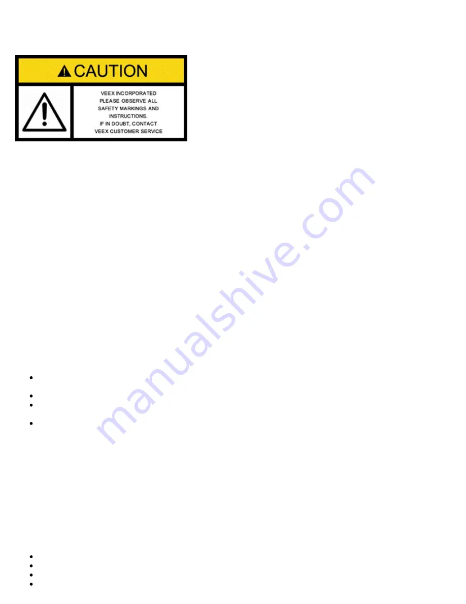 VeEX RXT-6400 User Manual Download Page 7