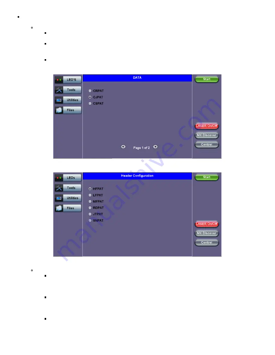 VeEX RXT-6400 User Manual Download Page 26