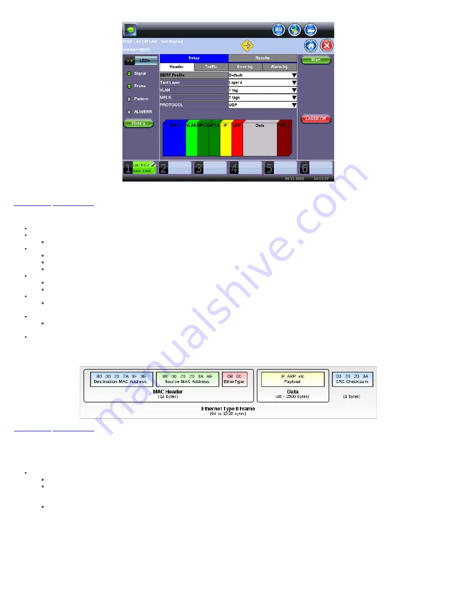 VeEX UX400 User Manual Download Page 41