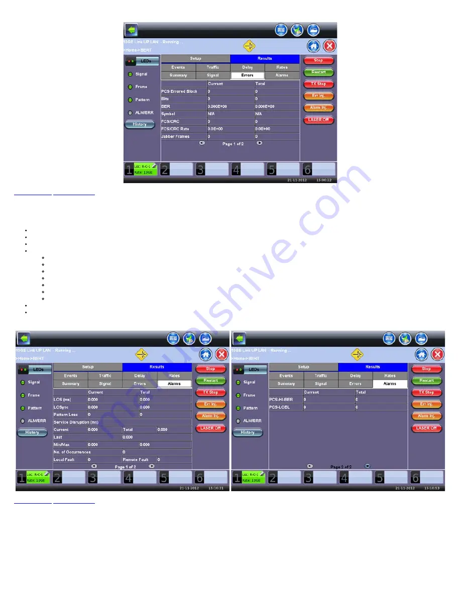 VeEX UX400 User Manual Download Page 51