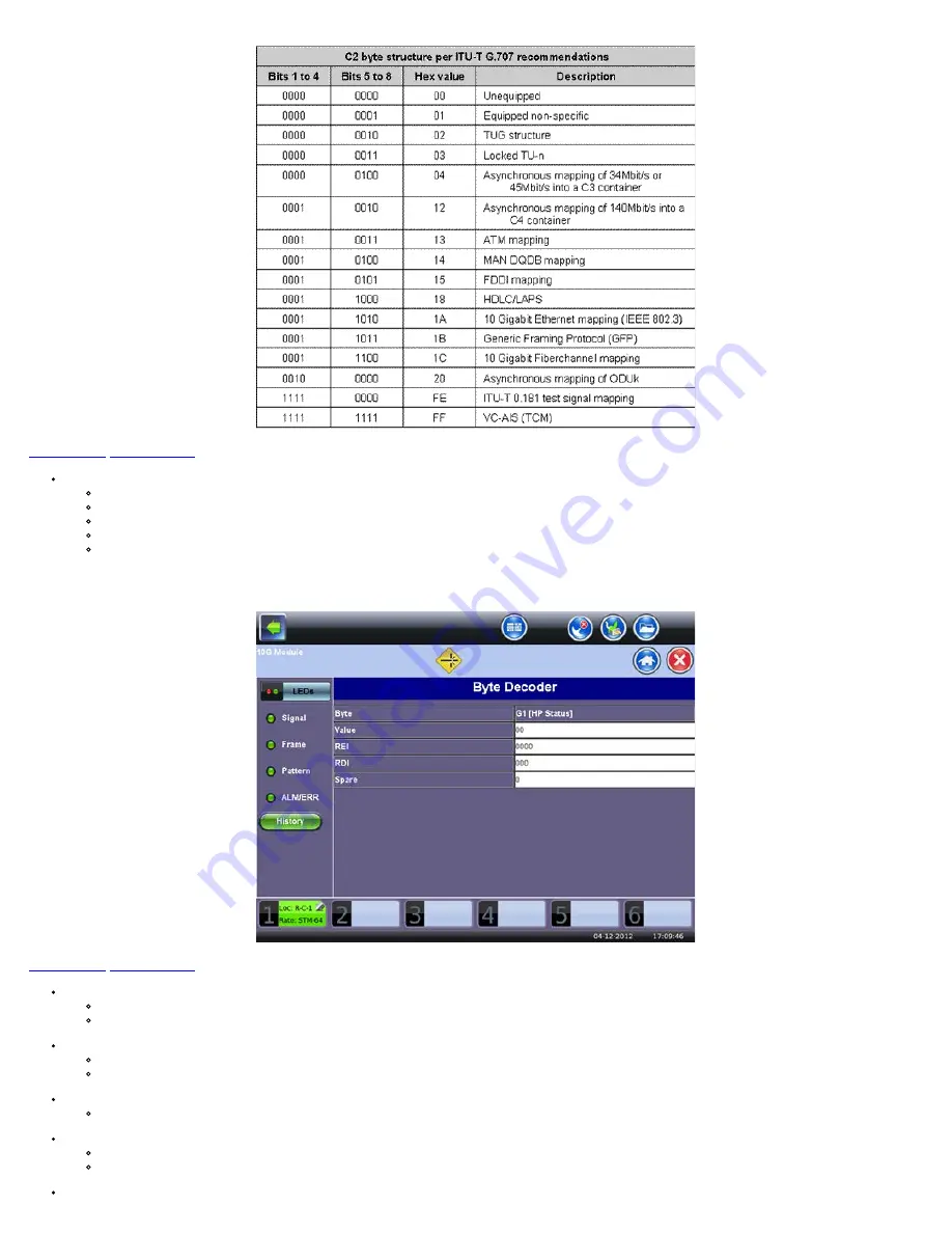 VeEX UX400 User Manual Download Page 177