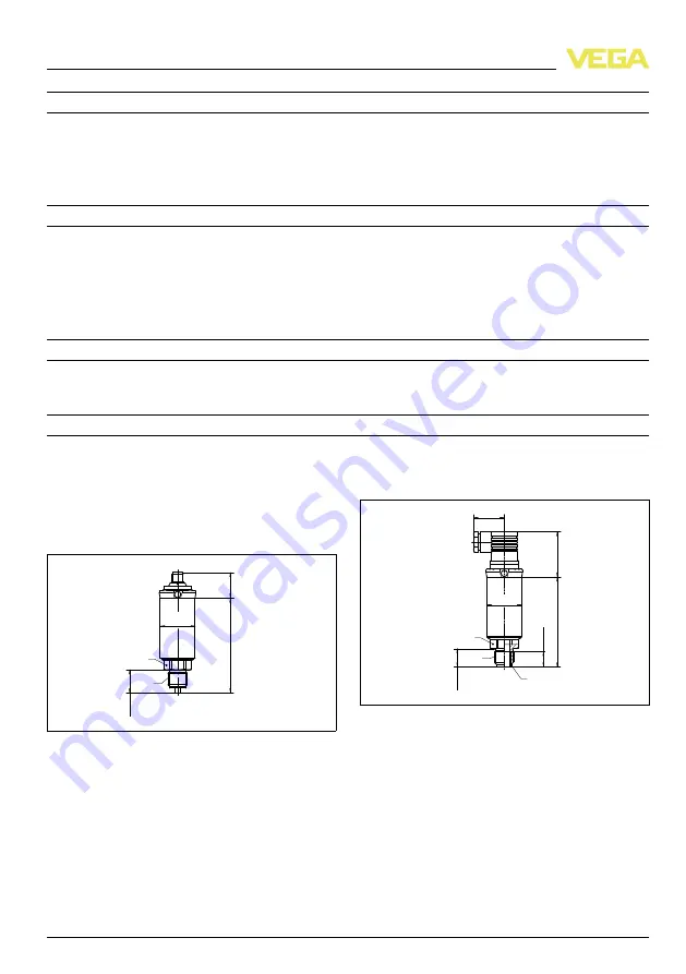 Vega VEGABAR S 14 Operating Instructions Manual Download Page 12