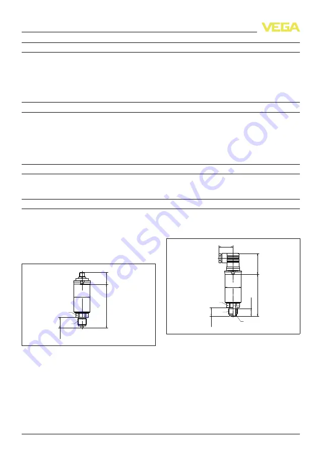 Vega VEGABAR S 14 Operating Instructions Manual Download Page 48