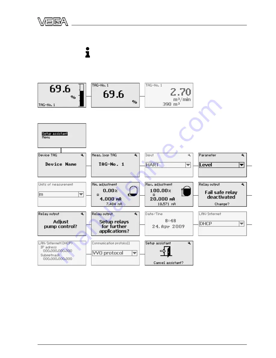 Vega VEGAMET 391 Operating Instructions Manual Download Page 29