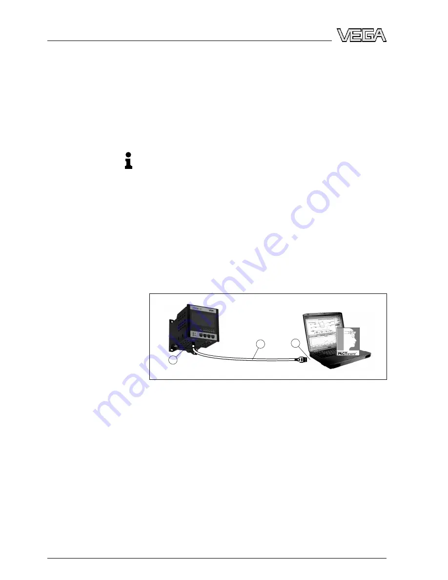 Vega VEGAMET 391 Operating Instructions Manual Download Page 36