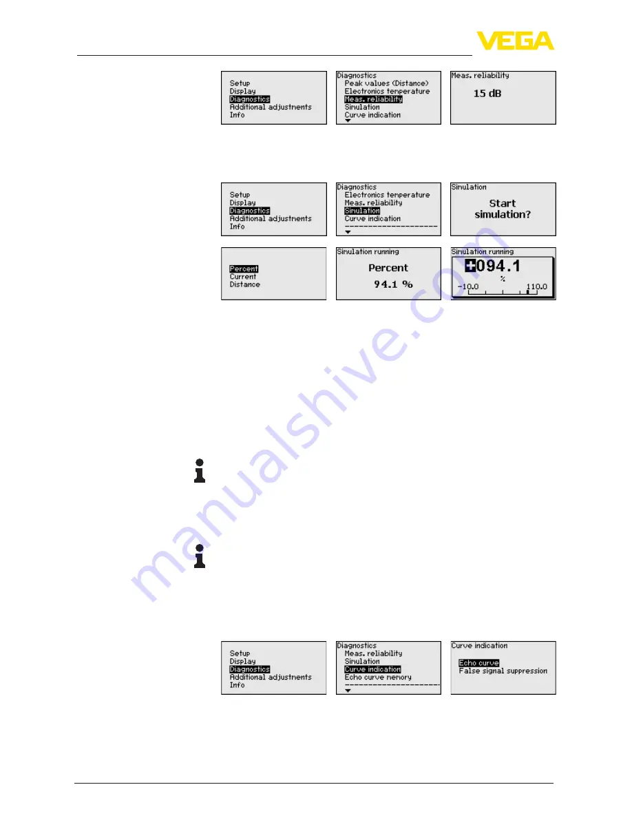 Vega VEGAPULS 63 Operating Instructions Manual Download Page 46