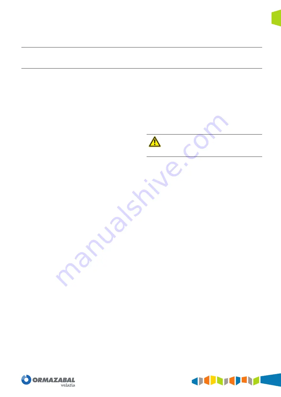 Velatia Ormazabal cgm.3 General Instructions Manual Download Page 21