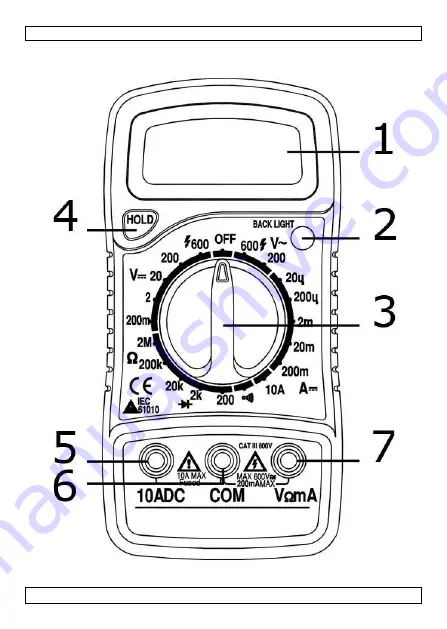 Velleman DVM852 User Manual Download Page 2