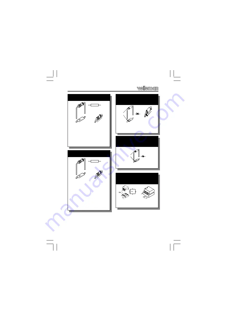 Velleman K8032 Illustrated Assembly Manual Download Page 6