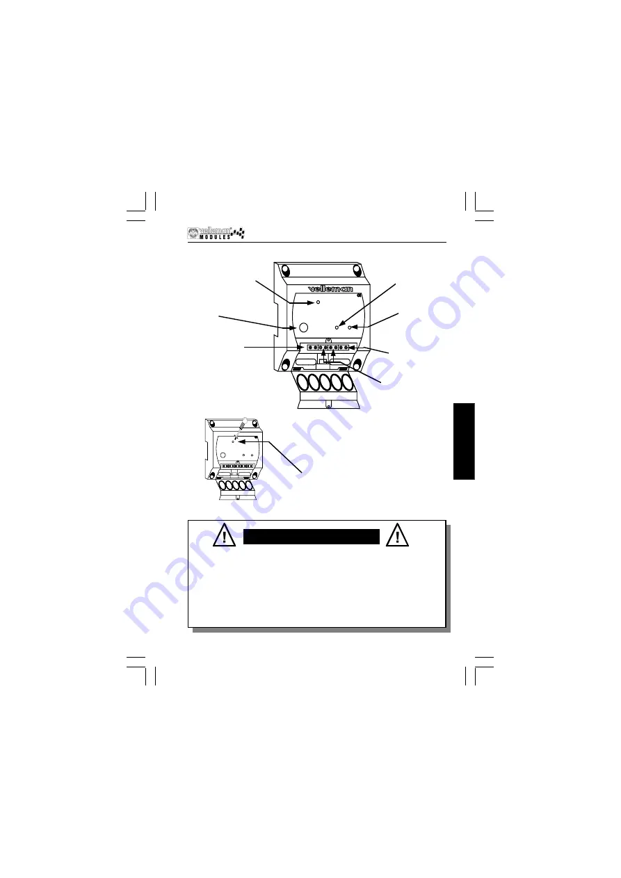 Velleman VM105 Operating Instructions Manual Download Page 15