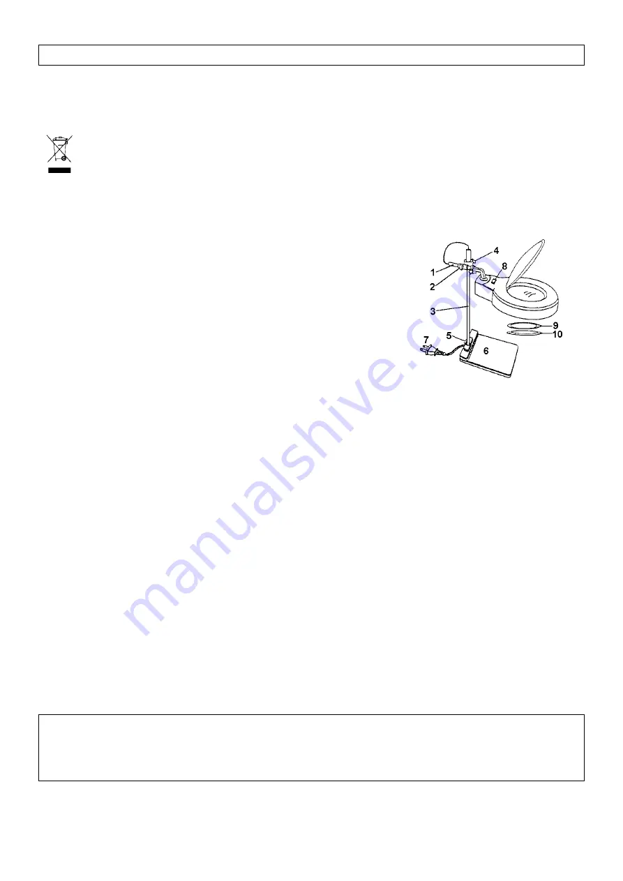 Velleman VTLAMP4WN User Manual Download Page 2