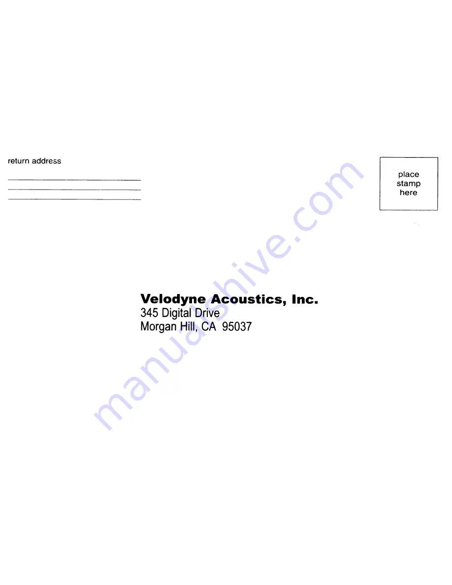 Velodyne CHT-10 User Manual Download Page 24