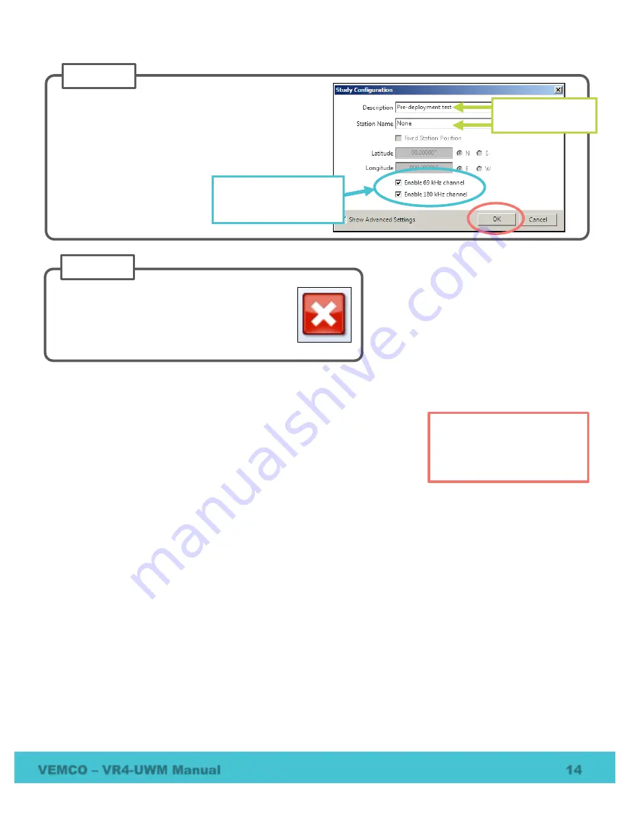 Vemco VR4-UWM User Manual Download Page 20