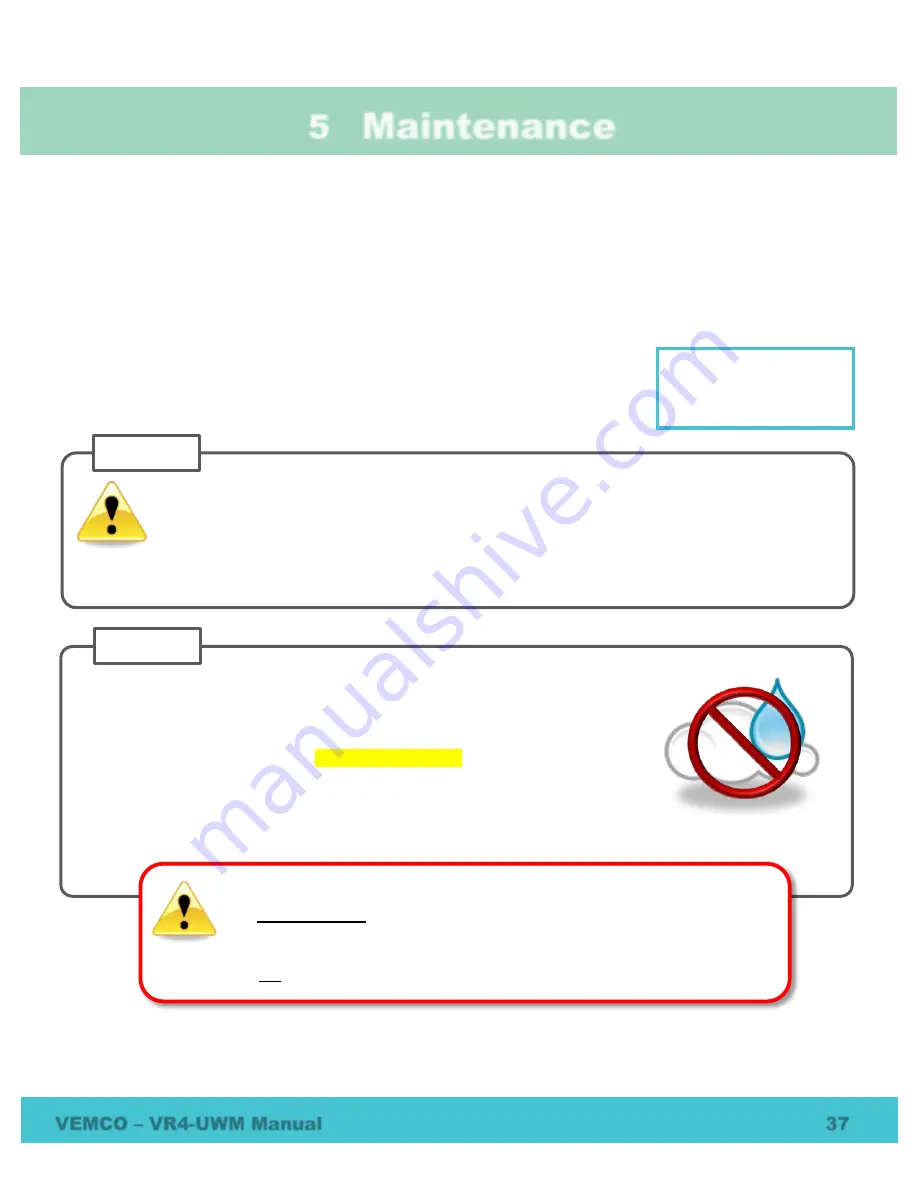 Vemco VR4-UWM User Manual Download Page 43