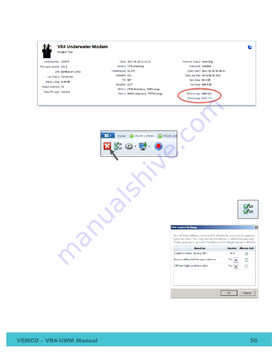 Vemco VR4-UWM User Manual Download Page 56