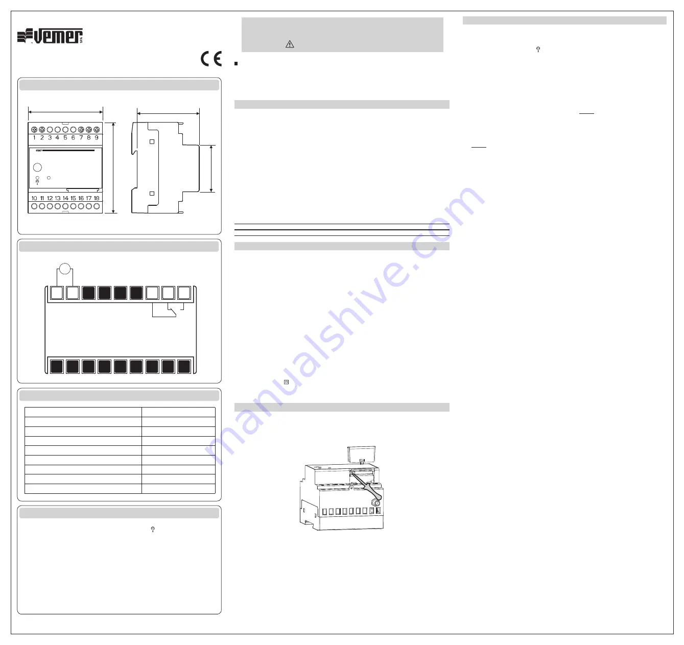 Vemer TRILLO User Manual Download Page 1