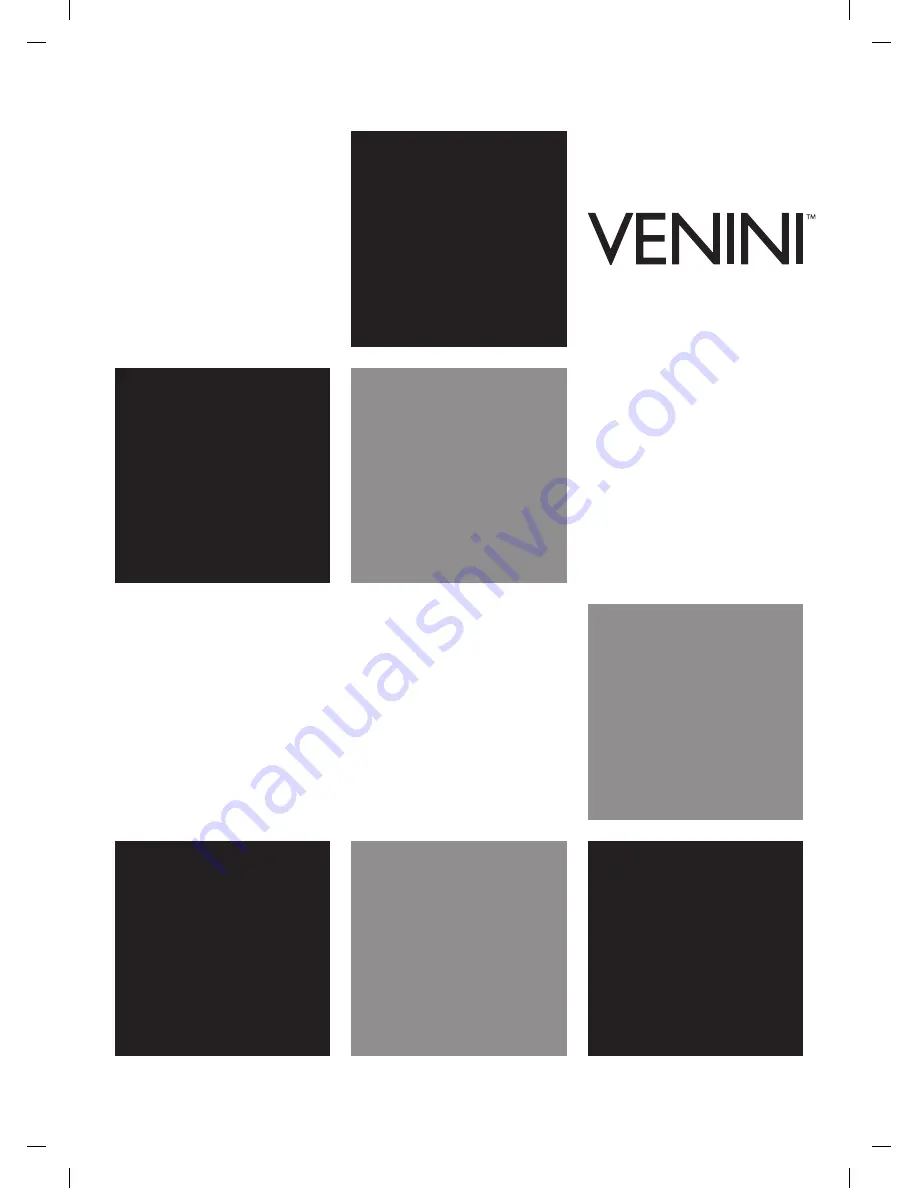 Venini VO90S User Manual Download Page 1