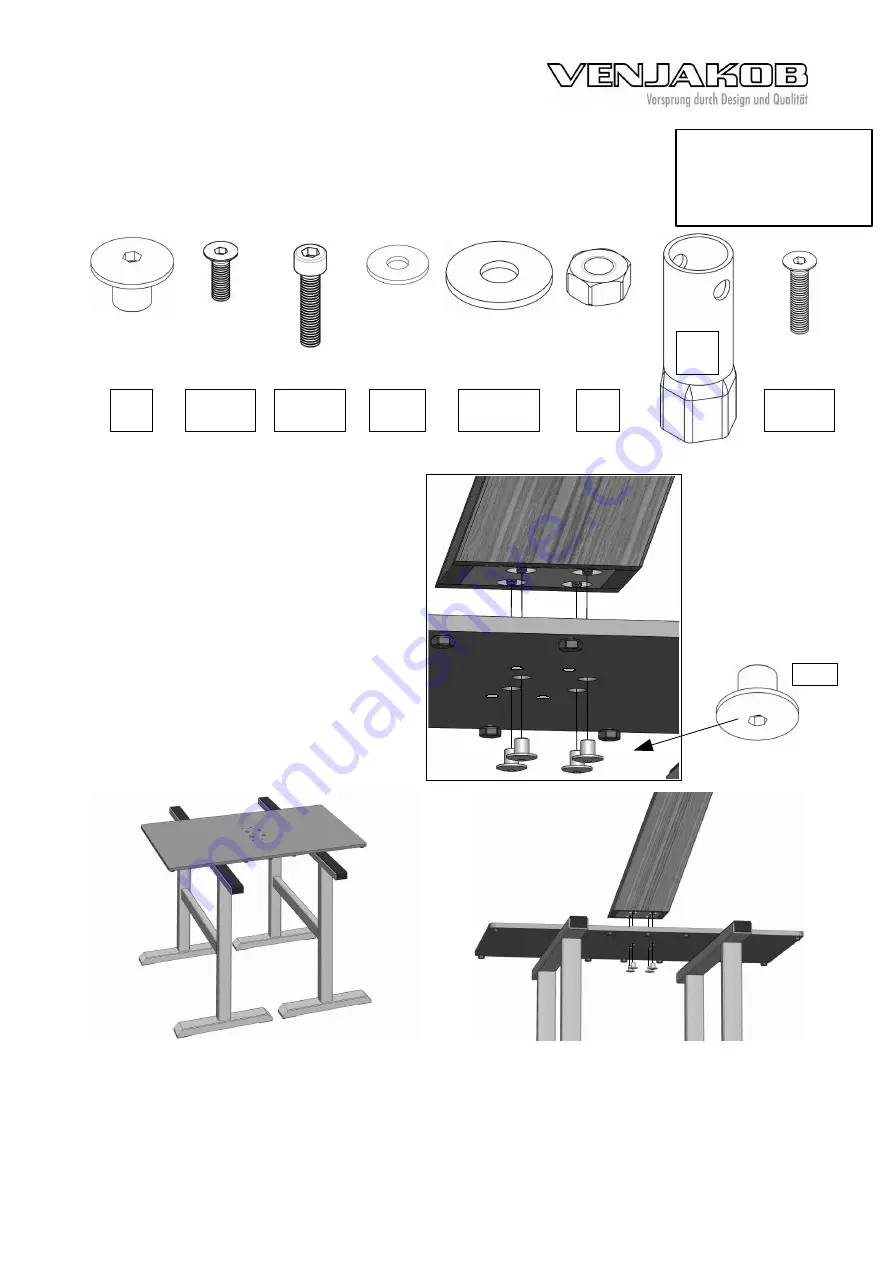 Venjakob 5612-5614 Assembly Instructions Manual Download Page 1