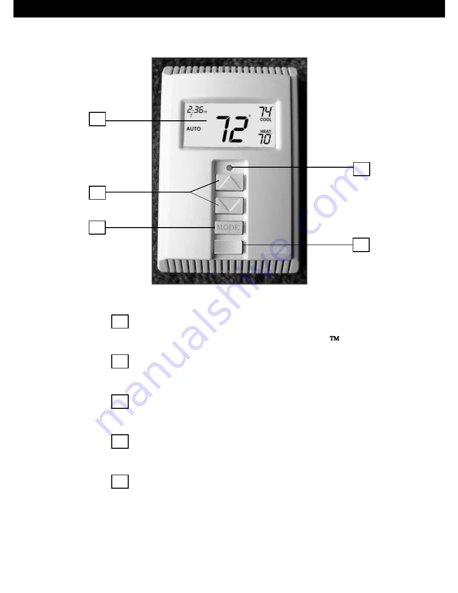 Venstar P474-1100RF Скачать руководство пользователя страница 3