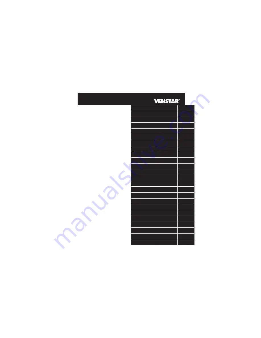 Venstar T1 900 Owner'S Manual Download Page 6