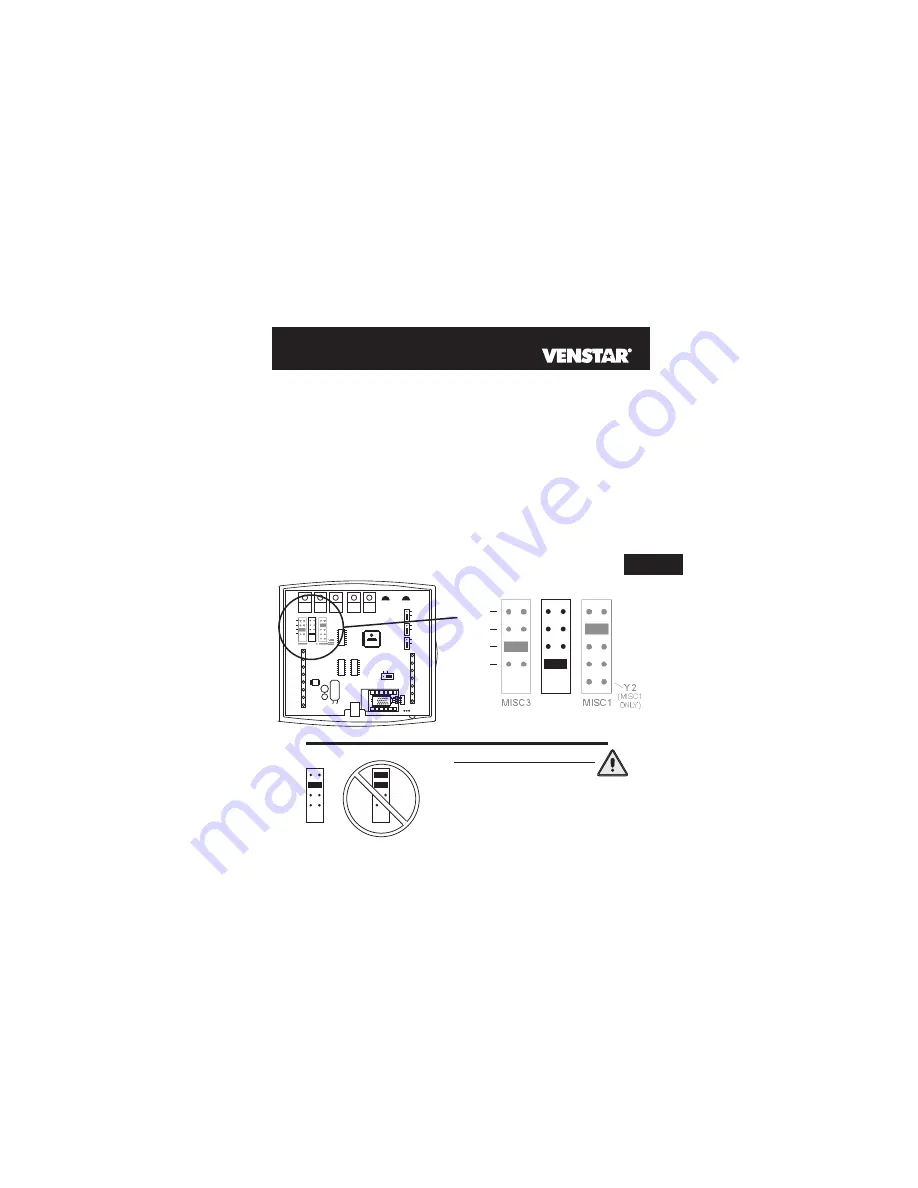 Venstar T1 900 Owner'S Manual Download Page 46