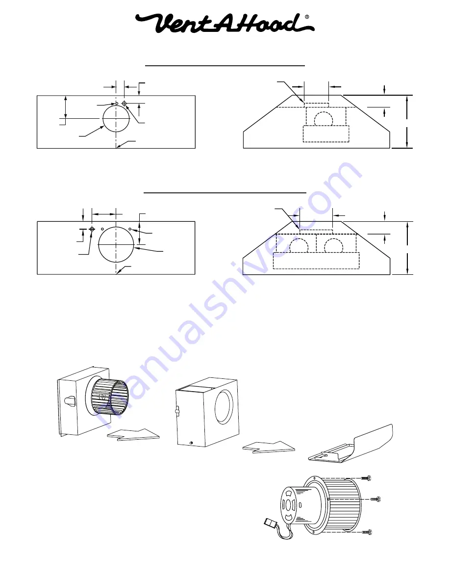 Vent-a-Hood AH12 Installation Instructions Manual Download Page 4