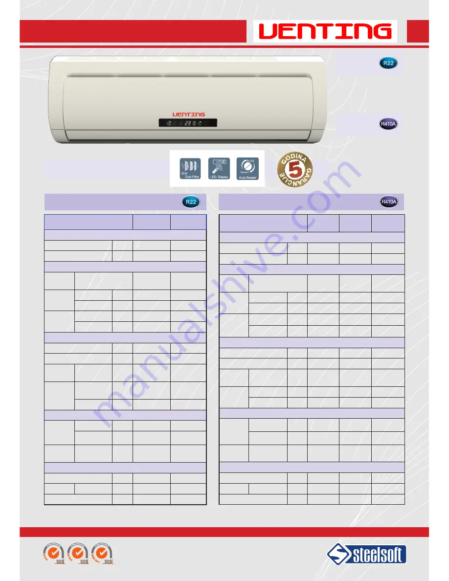 Venting HP18RA Скачать руководство пользователя страница 1